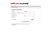 Tablet Screenshot of eaffil.com
